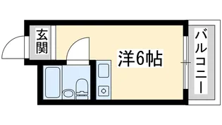 ビスタ緑地1【3階】の間取り