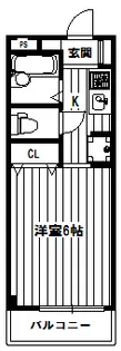 ルベール石神井台【3階】の間取り
