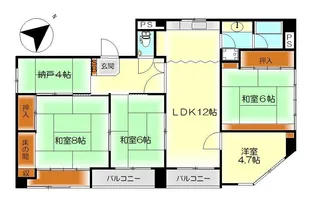 岡野ビル【3階】の間取り