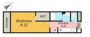 ルミエール二子【2階】の間取り
