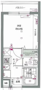 東京都板橋区中台1【マンション】の間取り