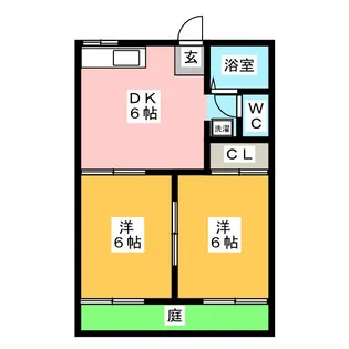 美住工房 A【1階】の間取り