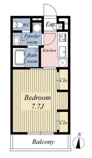 埼玉県草加市神明1【アパート】の間取り