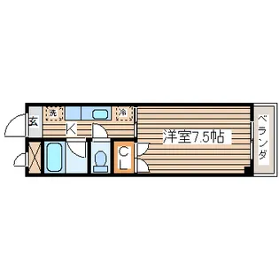 トップヒルズ北山【4階】の間取り