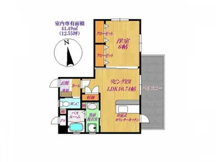 ドリームステージ【1階】の間取り