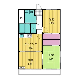 メゾンレオ【2階】の間取り