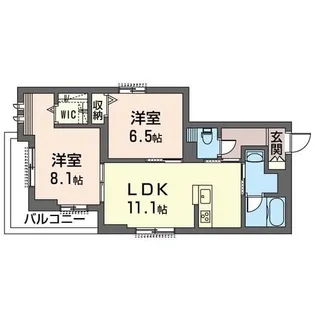 エレオノーラ【3階】の間取り