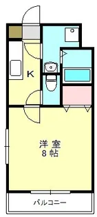 センテリヤール【3階】の間取り