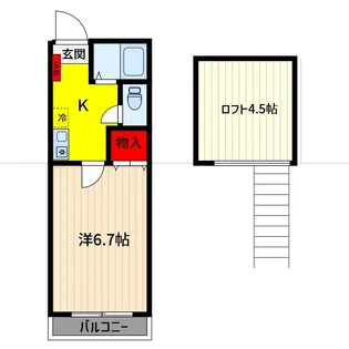 エポック・ME【1階】の間取り