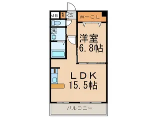 ロイヤル覚王山【5階】の間取り