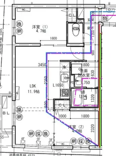 エルファーロ大岡山II【2階】の間取り