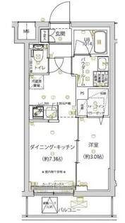 SPコート千川【2階】の間取り