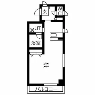 ベルホーク・YOHTO【4階】の間取り