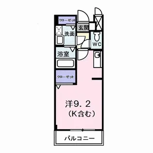 グレイスフル【2階】の間取り