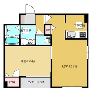 三和ハイム A【1階】の間取り