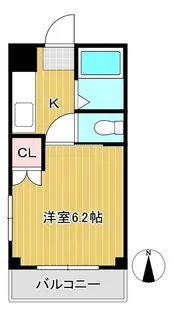 ダイニチビル北小岩【3階】の間取り