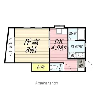第三サイトウハイツ【3階】の間取り