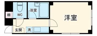 リフィナ横浜新杉田【1階】の間取り