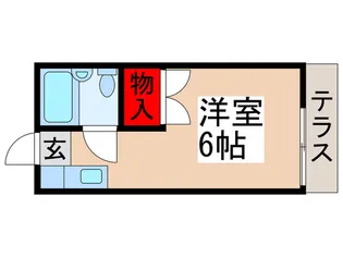 ホワイトハイツ【1階】の間取り