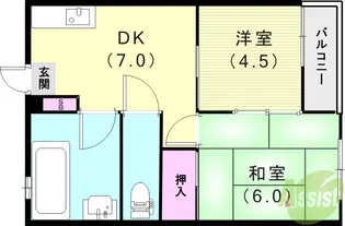 田中マンション【3階】の間取り