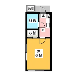 ベルセゾン【1階】の間取り