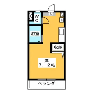 OSティアラ【2階】の間取り