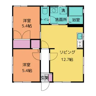 ステラTAKATSUKA【1階】の間取り