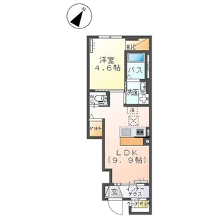 フィグ・ガーデン【1階】の間取り