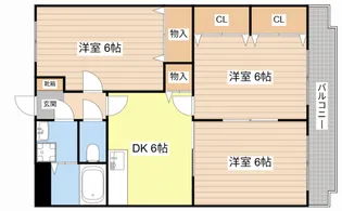 Y.M.Hayashi【3階】の間取り
