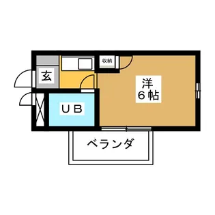 アーバン神宮東ビル【1階】の間取り