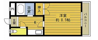 エスペランサ一木【2階】の間取り