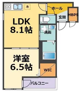 フジパレス西宮春風公園II番館【2階】の間取り