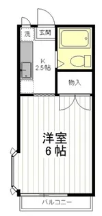 美由希壱番館【2階】の間取り