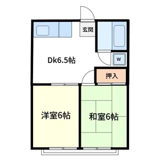 サンコーポ石山【3階】の間取り