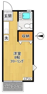 パールハイツ向ヶ丘【1階】の間取り