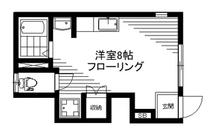 ミドリハウス【1階】の間取り