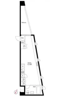 イプセ学芸大学【3階】の間取り