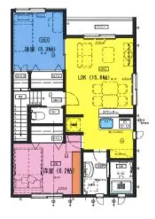 ブランネージュ B棟【2階】の間取り