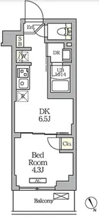ハーモニーレジデンス馬込【3階】の間取り