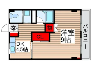 第一山田ビル【4階】の間取り