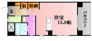 リアルエステート東原タワー【5階】の間取り