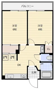 市ヶ尾ワールドコーポ【3階】の間取り