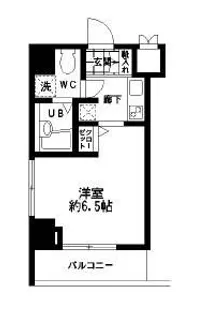 HF東日本橋レジデンス【3階】の間取り