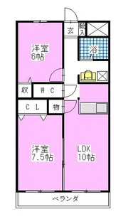 グランルコ【2階】の間取り
