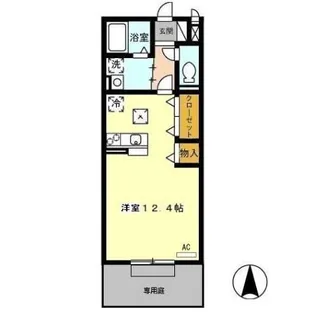 D-garden神崎 B【1階】の間取り