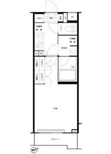 ルーブル大森西【5階】の間取り