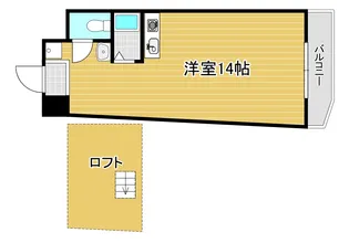 サンシティ日明【7階】の間取り
