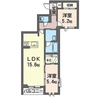 エスペランサ エテルナ【2階】の間取り