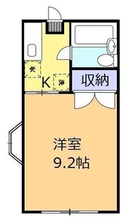 アーバンハイツアヤトモII【2階】の間取り