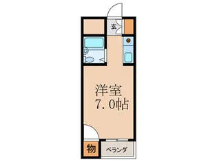 インペリアル江口【3階】の間取り